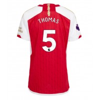 Camiseta Arsenal Thomas Partey #5 Primera Equipación para mujer 2023-24 manga corta